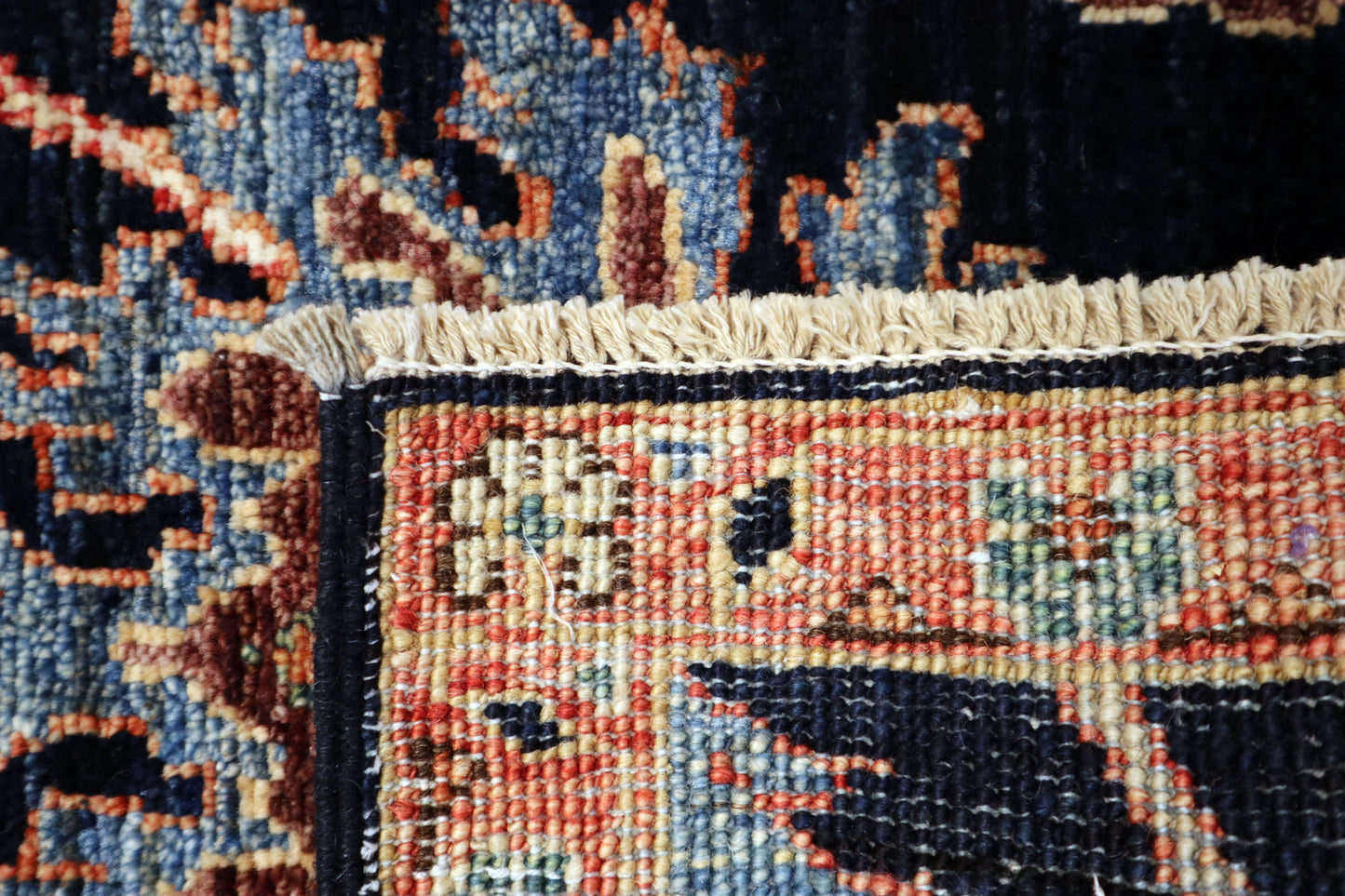 2'0 x 3'1 ft Hand knotted Chobi wool oriental small rug