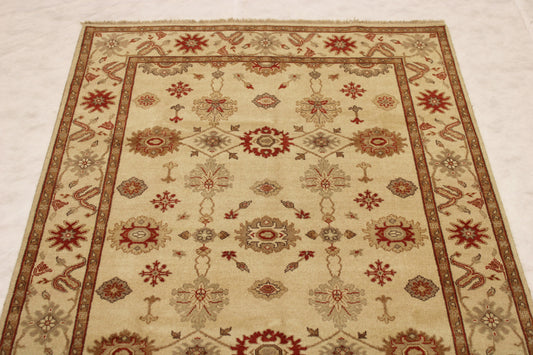 5'10 x 9'0 ft Hand knotted durable Oushak Twist oriental area rug