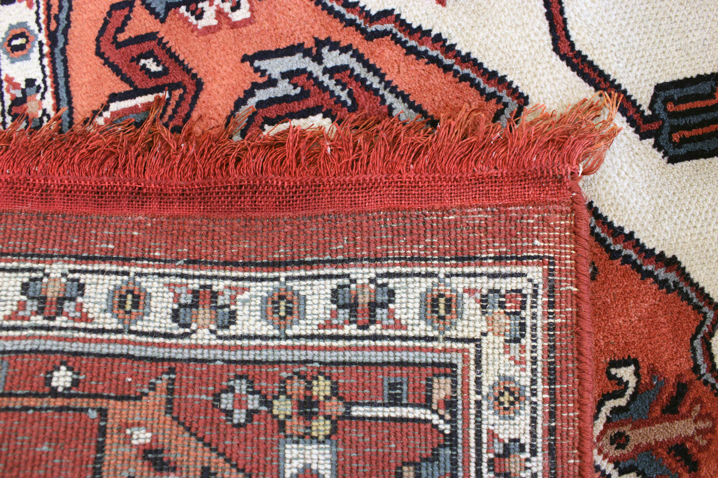 6'0 x 9'0 ft Hand knotted Serapi oriental area soft wool rug