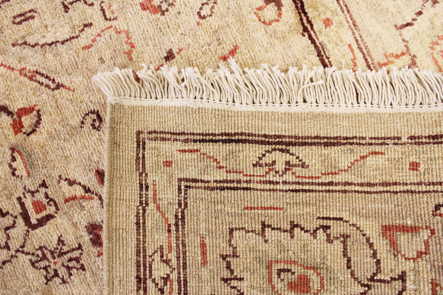 6'0 x 9'0 ft Hand knotted Oushak oriental area wool rug