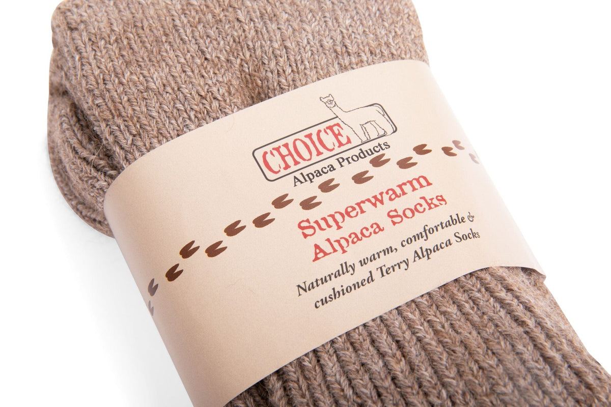 Superwarm Heavyweight Alpaca Socks – Made in USA