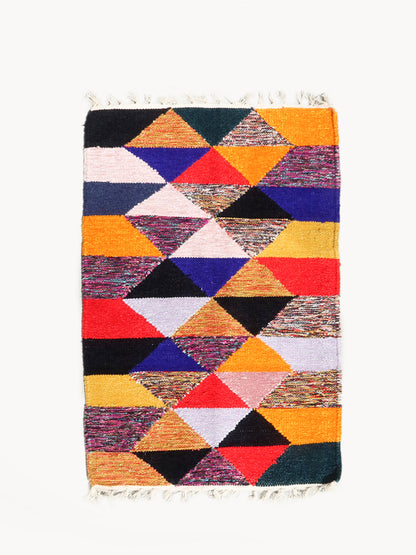 Rana Hand-Loomed Recycled Chenille Floor Mat