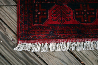 4'10 x 6'4 ft Khal Mohammadi hand knotted oriental rug