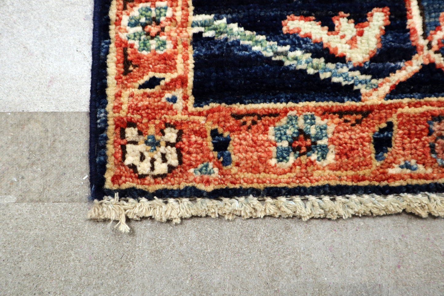 2'0 x 2'10 ft Hand knotted Chobi wool oriental rug