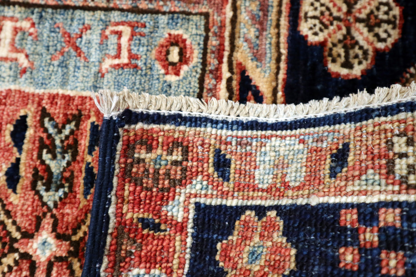 2'2 x 3'1 ft Hand knotted Chobi wool oriental rug