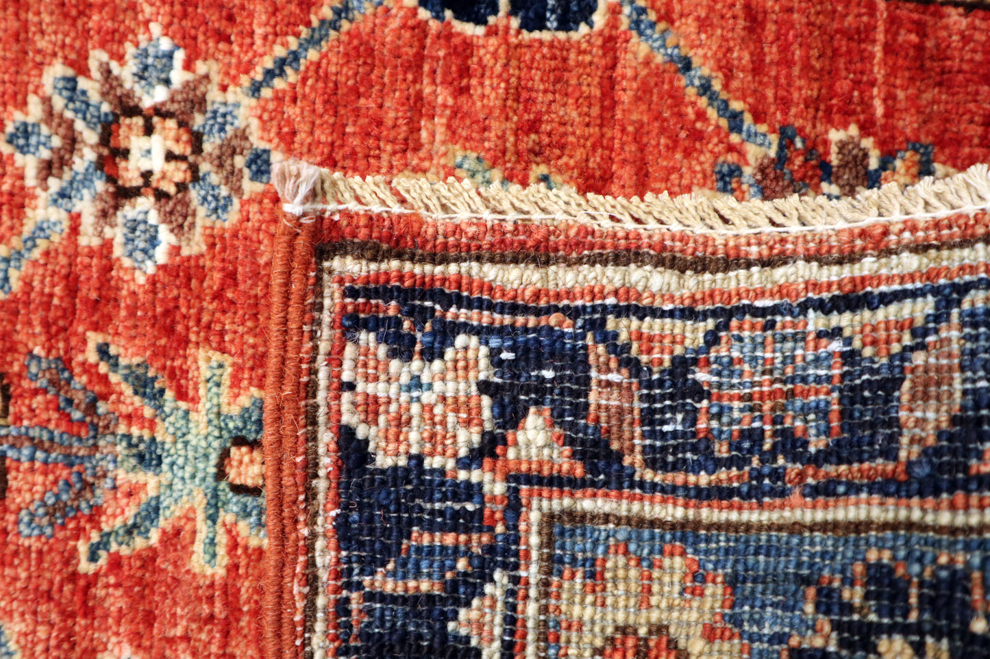 2'0 x 3'4 ft Hand knotted Chobi type wool oriental rug