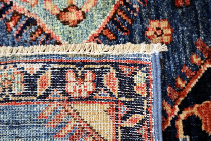2'2 x 3'2 ft Hand knotted Chobi wool oriental small rug