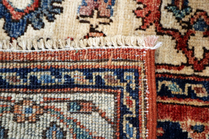 1'11 x 3'1 ft Hand knotted Kazak wool oriental small rug