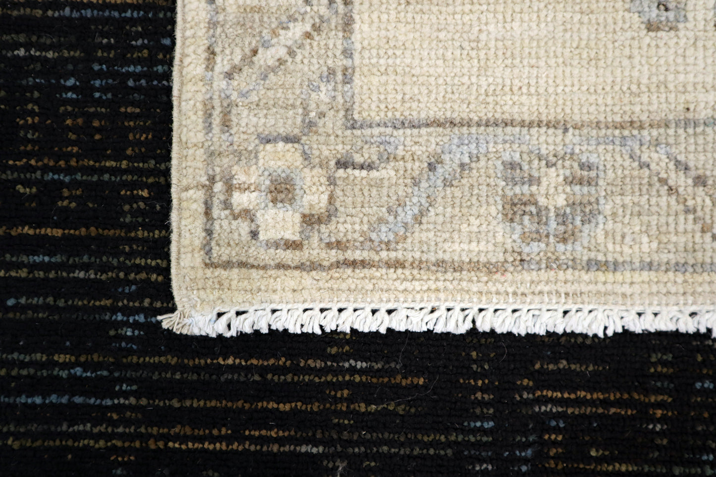 1'10 x 2'11 ft Hand knotted Khotan wool oriental small rug