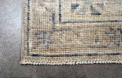 2'1 x 3'0 ft Hand knotted Khotan wool oriental small rug