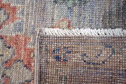 2'0 x 2'10 ft Hand knotted Oushak wool oriental small rug