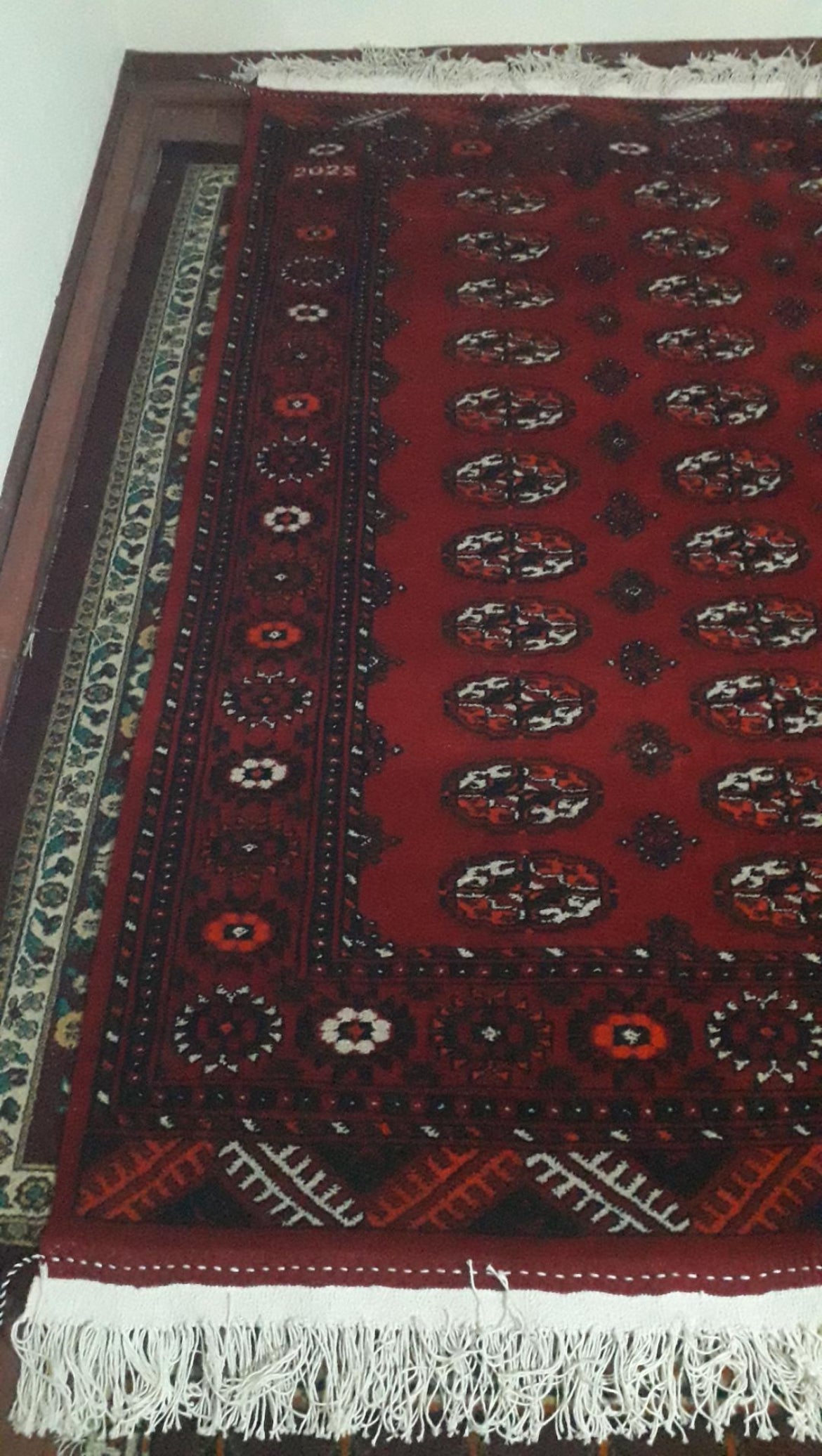 5'0 x 7'0 ft Hand knotted Bokhara custom design Turkmen rug