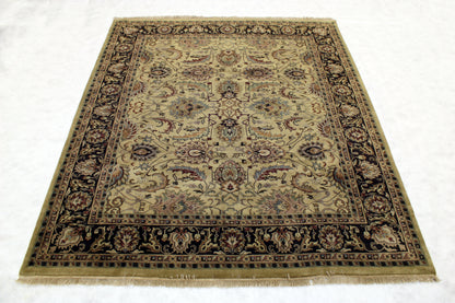 8'2 x 9'8 ft Hand knotted Indo Mahal wool oriental area rug