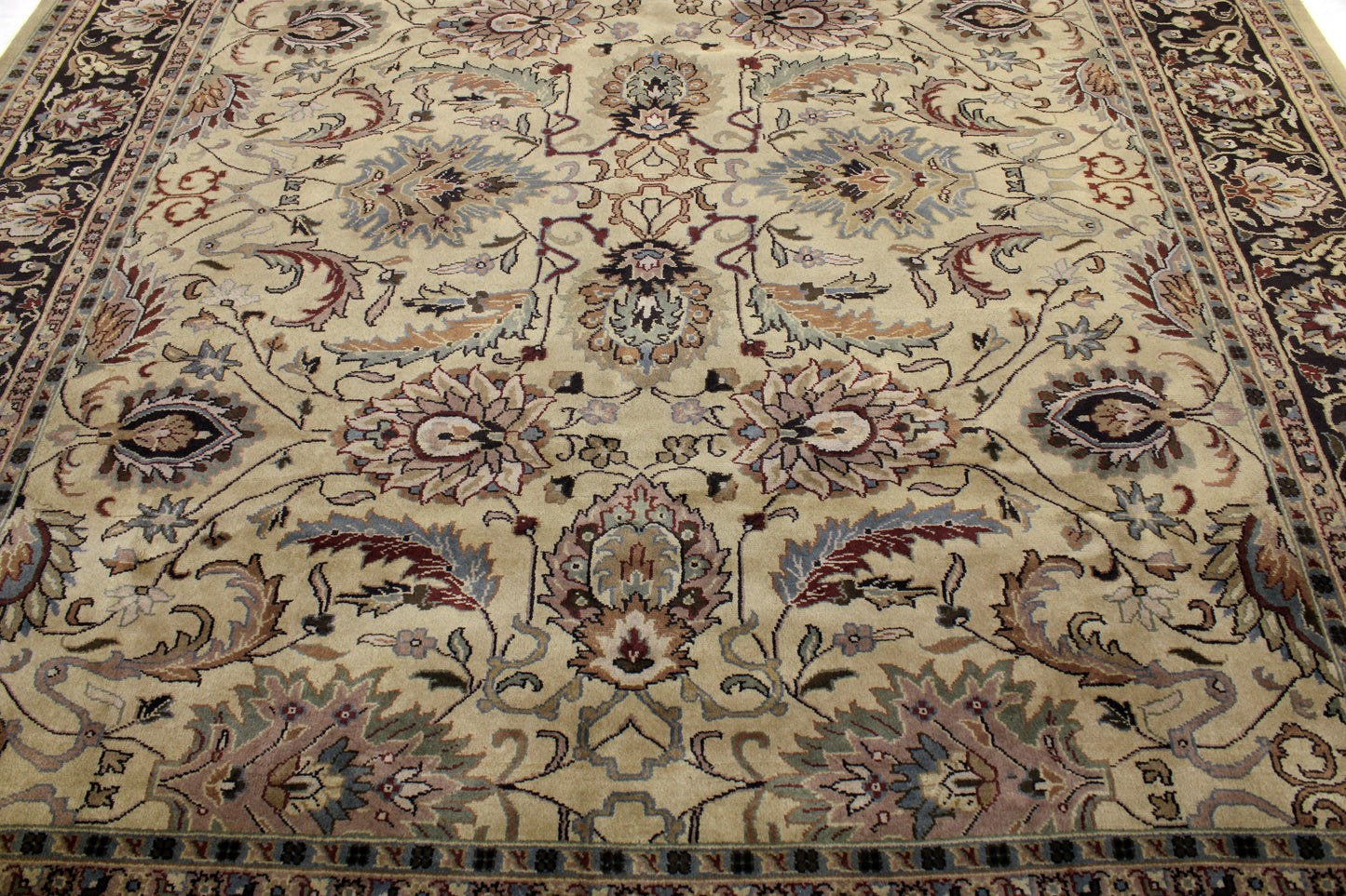 8'2 x 9'8 ft Hand knotted Indo Mahal wool oriental area rug