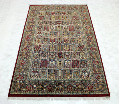 5'11 x 9'3 ft Hand knotted durable Bamboo silk oriental area rug