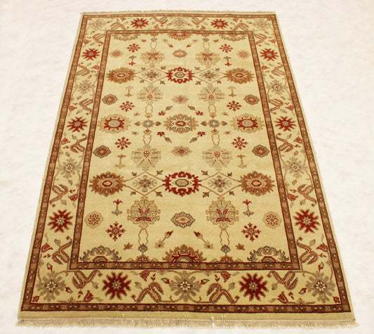 5'10 x 9'0 ft Hand knotted durable Oushak Twist oriental area rug