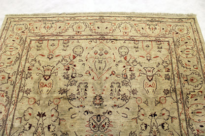 6'0 x 9'0 ft Hand knotted Oushak oriental area wool rug