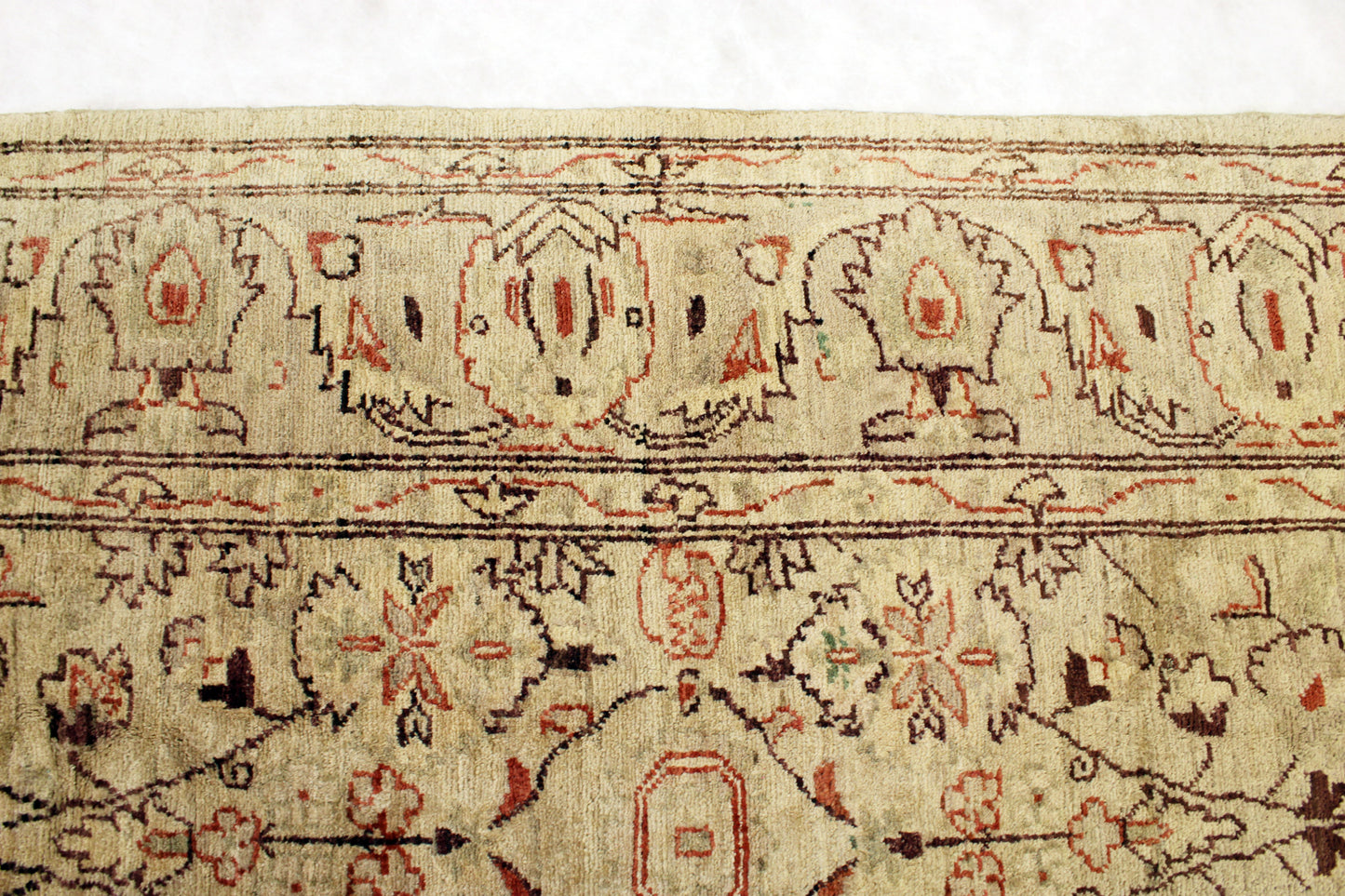 6'0 x 9'0 ft Hand knotted Oushak oriental area wool rug