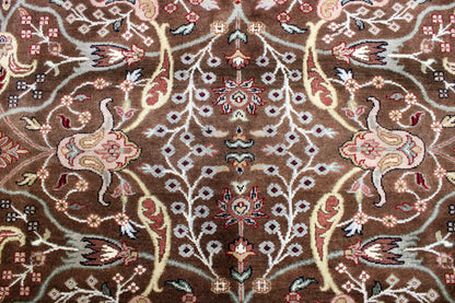 6'1 x 8'6 ft Hand knotted Oushak Twist oriental area wool rug
