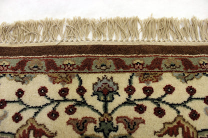 6'1 x 8'6 ft Hand knotted Oushak Twist oriental area wool rug