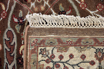 6'1 x 8'6 ft Hand knotted Oushak Twist oriental area wool rug