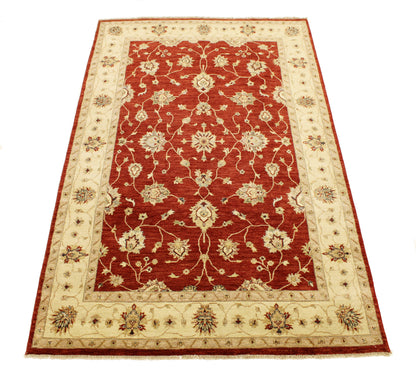 5'10 x 9'3 ft Hand knotted Oushak Twist oriental area wool rug