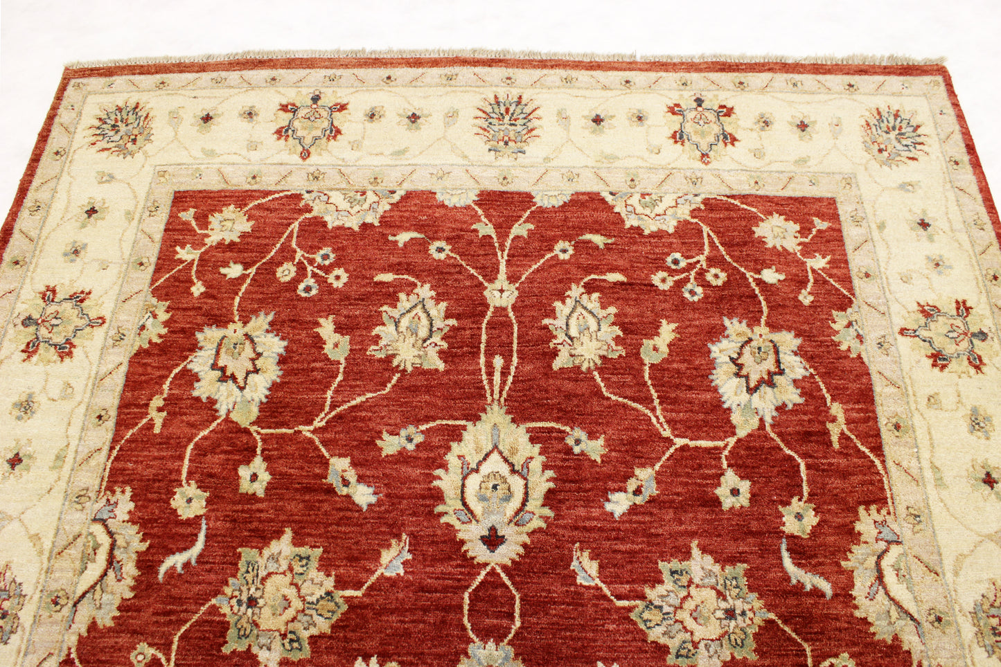 5'10 x 9'3 ft Hand knotted Oushak Twist oriental area wool rug