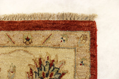 5'10 x 9'3 ft Hand knotted Oushak Twist oriental area wool rug