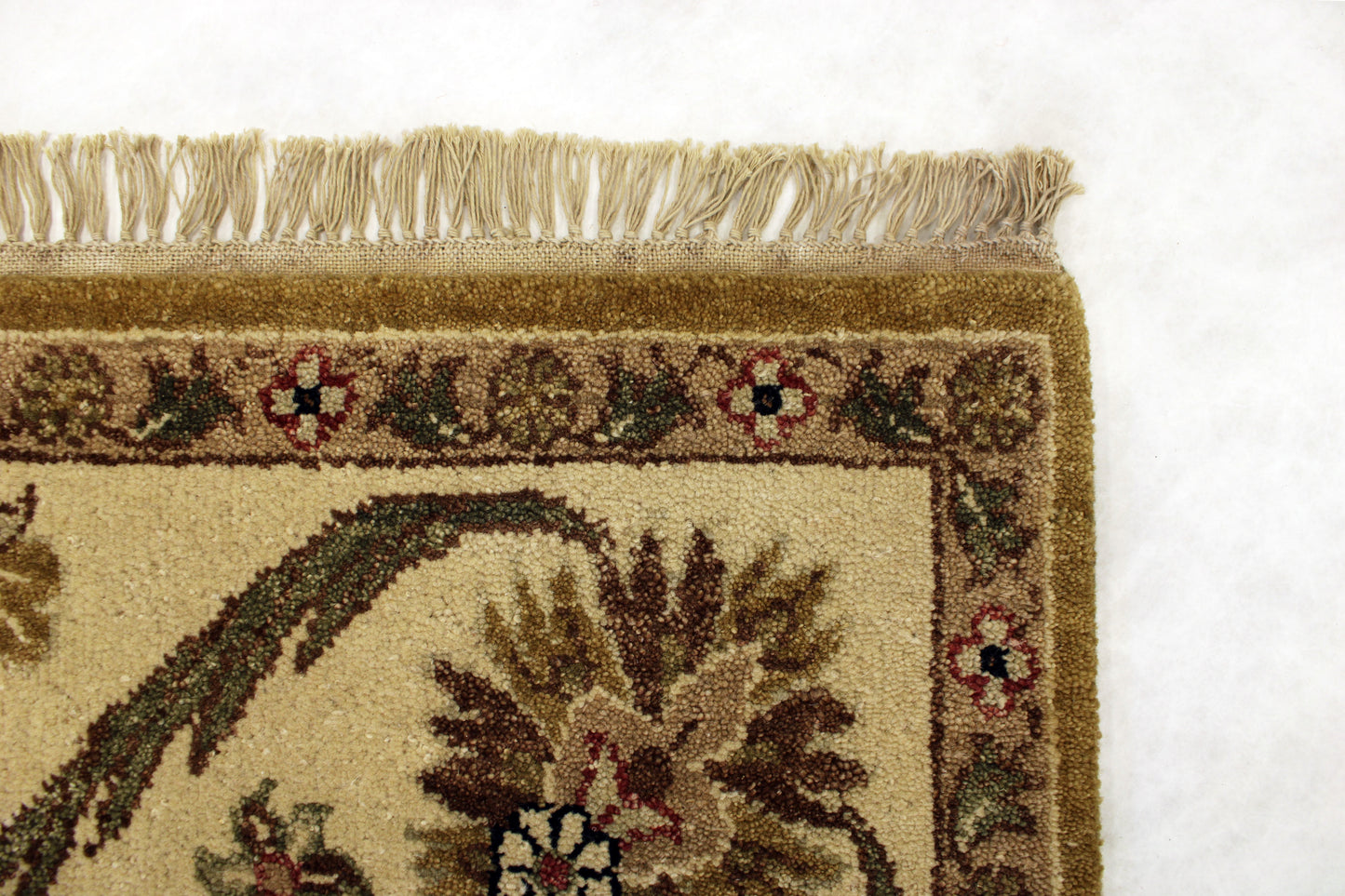 6'0 x 9'1 ft Hand knotted Oushak Twist oriental area wool rug