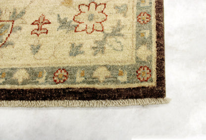 6'0 x 9'3 ft Hand knotted Oushak oriental area wool rug
