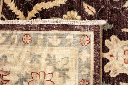 6'0 x 9'3 ft Hand knotted Oushak oriental area wool rug