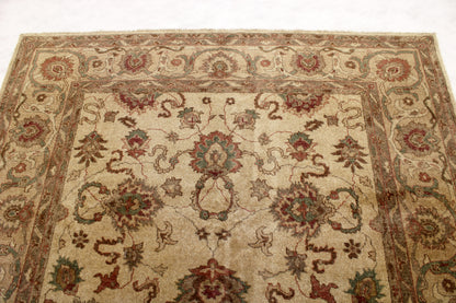 6'2 x 8'8 ft Hand knotted Chobi oriental area wool rug