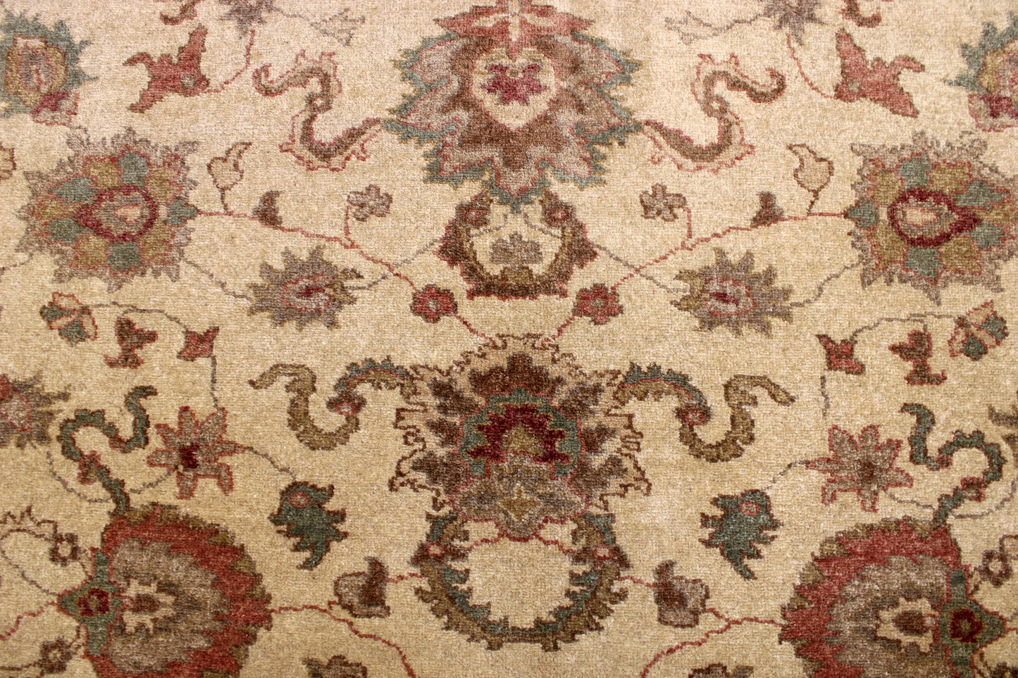 6'2 x 8'8 ft Hand knotted Chobi oriental area wool rug