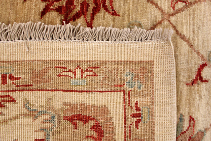 5'6 x 7'9 ft Hand knotted Oushak oriental area wool rug