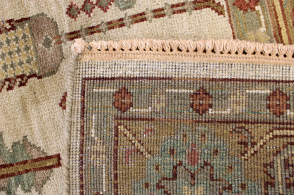 6'1 x 8'9 ft Turkish knotted Oushak oriental area wool rug