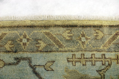 6'3 x 9'0 ft Hand knotted Oushak oriental wool area rug