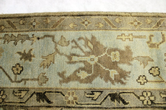 6'3 x 9'0 ft Hand knotted Oushak oriental wool area rug