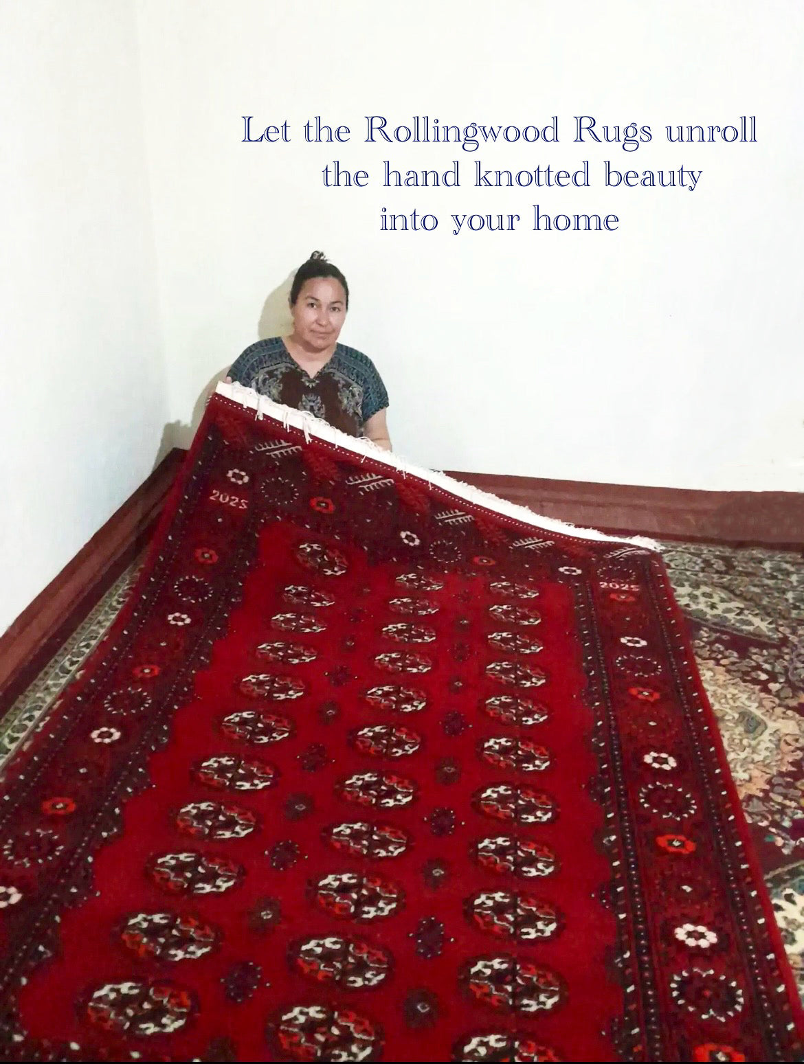 5'0 x 7'0 ft Hand knotted Bokhara custom design Turkmen rug