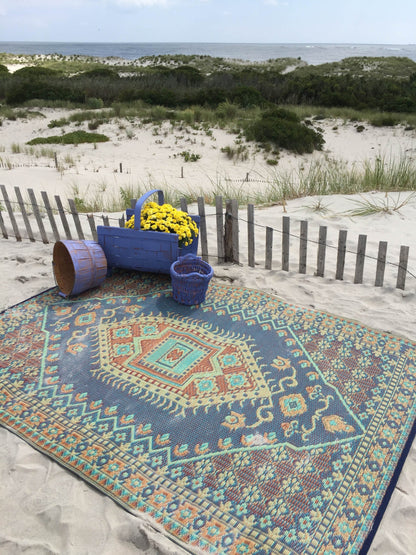 Turkish Plum Recycled Indoor/Outdoor Rug