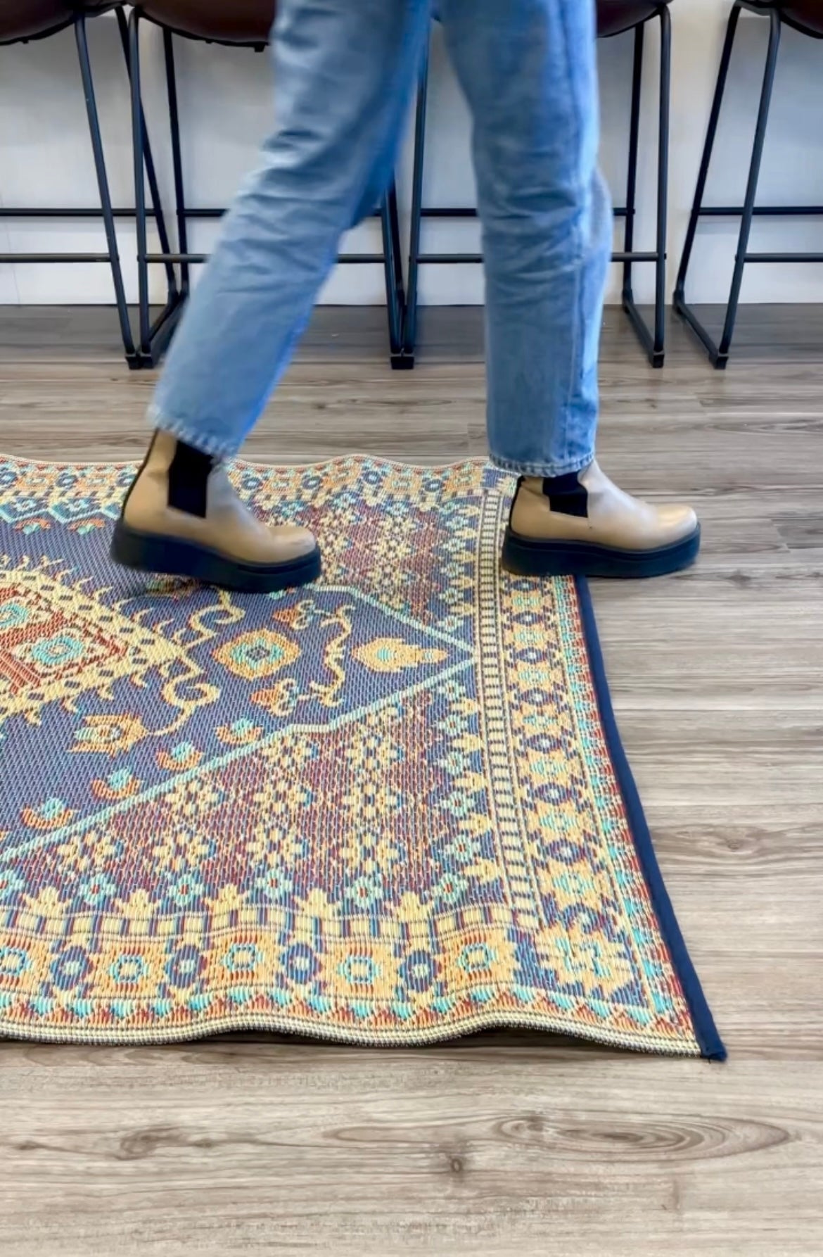Turkish Plum Recycled Indoor/Outdoor Rug