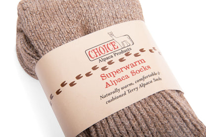 Superwarm Heavyweight Alpaca Socks – Made in USA
